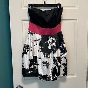 Strapless Mini Dress